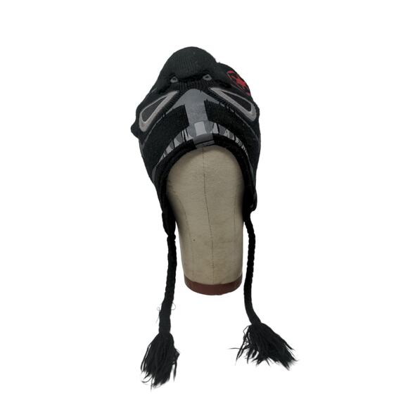 Star Wars Imperial Tie Fighter Pilot Beanie Trapper Hat OS Black - Picture 1 of 13